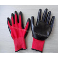 Natrile Coated Glove Labor Protective Safety Work Gloves (N7003)